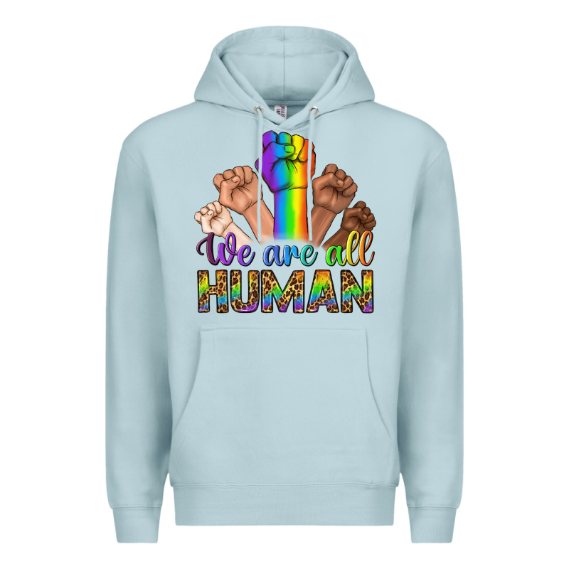 We Are All Human Premium Hoodie by BundleAndBundleShop | Teevron