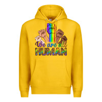 Lemon We Are All Human Premium Hoodie - BundleAndBundleShop