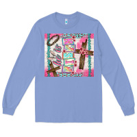 Colony Blue he is risen Long Sleeve Tee - TumblerDesignByShophia