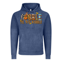 Vintage Denim Gobble Til You Wobble with Turkey Vintage Hoodie - texasbilliewilder