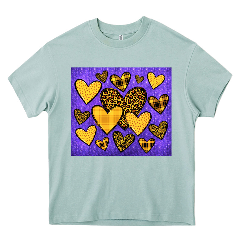 Team Spirit Color Purple And Gold Heavy Core Tee by JahusDesignShop | Teevron