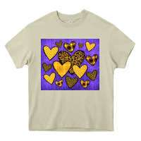 Mossy team spirit color purple and gold Heavy Core Tee - JahusDesignShop