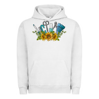 Pigment Lunar Rock nail tools with sunflower Urban Hoodie - BarkalooDesign