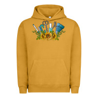 Pigment Peanut Butter nail tools with sunflower Urban Hoodie - BarkalooDesign