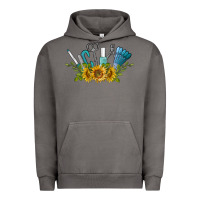 Pigment Tornado nail tools with sunflower Urban Hoodie - BarkalooDesign