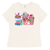 Bone Nail Coffee Cups With Rings Bbs Ladies Tee - BundleAndBundleShop