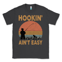 Smoke Hookin Ain t Easy Fishing Classic Tee - Bettercallsaul
