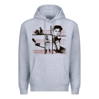 Heather Grey the wild wild west colour Premium Hoodie - tuanDangUi