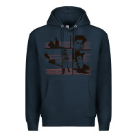 Navy the wild wild west colour Premium Hoodie - tuanDangUi