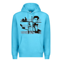 Ocean Blue the wild wild west colour Premium Hoodie - tuanDangUi