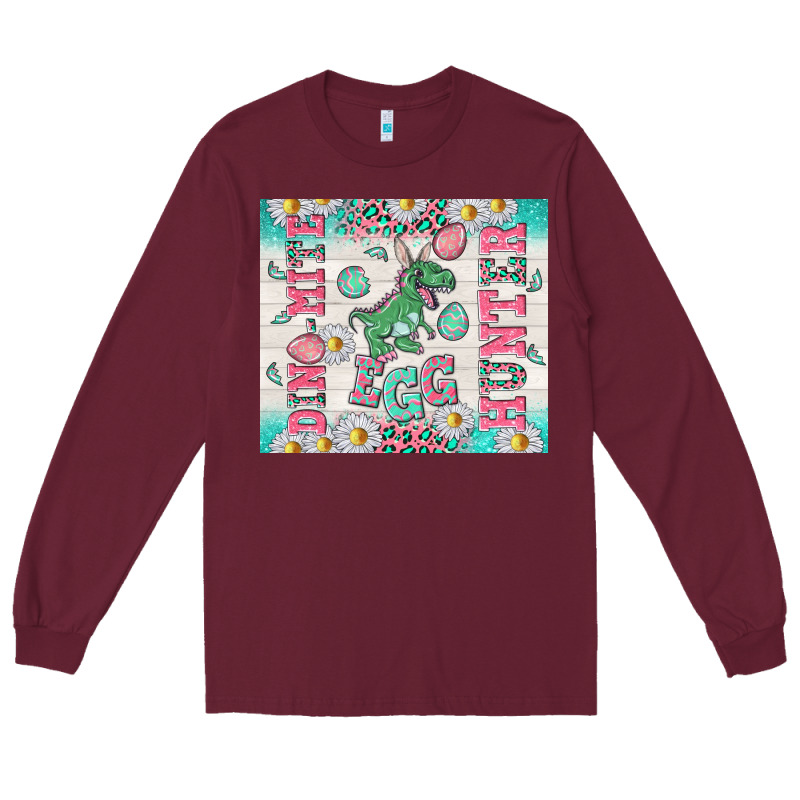 Dino Mite Egg Hunter Long Sleeve Tee by TumblerDesignByShophia | Teevron