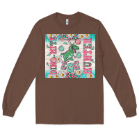 Chestnut dino mite egg hunter Long Sleeve Tee - TumblerDesignByShophia