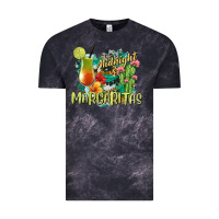 Cloud Black Midnight Margaritas Vintage Tee - texasbilliewilder