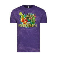 Cloud Purple Midnight Margaritas Vintage Tee - texasbilliewilder