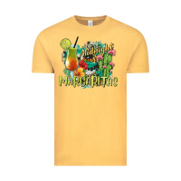 Vintage Mustard Midnight Margaritas Vintage Tee - texasbilliewilder