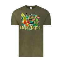 Vintage Olive Midnight Margaritas Vintage Tee - texasbilliewilder