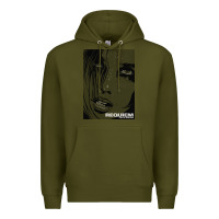 Army Green requiem for a dream black transparent Premium Hoodie - tuanDangUi