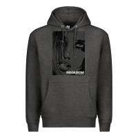 Charcoal Heather requiem for a dream black transparent Premium Hoodie - tuanDangUi