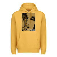 Mustard requiem for a dream black transparent Premium Hoodie - tuanDangUi