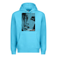 Ocean Blue requiem for a dream black transparent Premium Hoodie - tuanDangUi