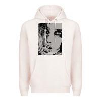 Pale Pink requiem for a dream black transparent Premium Hoodie - tuanDangUi