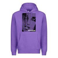 Purple requiem for a dream black transparent Premium Hoodie - tuanDangUi
