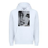 White requiem for a dream black transparent Premium Hoodie - tuanDangUi