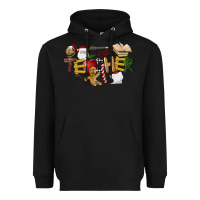 Black christmas teacher Heavyweight Hoodie - LillyAllenDesigns