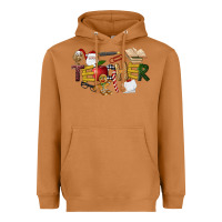 Meerkat christmas teacher Heavyweight Hoodie - LillyAllenDesigns