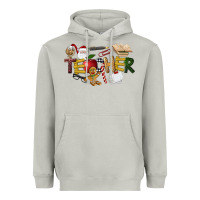 Christmas Teacher Heavyweight Hoodie | Teevron