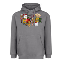 Storm christmas teacher Heavyweight Hoodie - LillyAllenDesigns