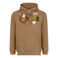 Toasted Coconut christmas teacher Heavyweight Hoodie - LillyAllenDesigns