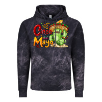 Cloud Black Cinco de mayo with cactus Vintage Hoodie - NancyCooperArtShop