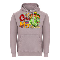 Vintage Zinc Cinco de mayo with cactus Vintage Hoodie - NancyCooperArtShop