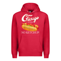 Cardinal chicago hot dog summer style 4th of july no ketchu Premium Hoodie - tuanDangUi