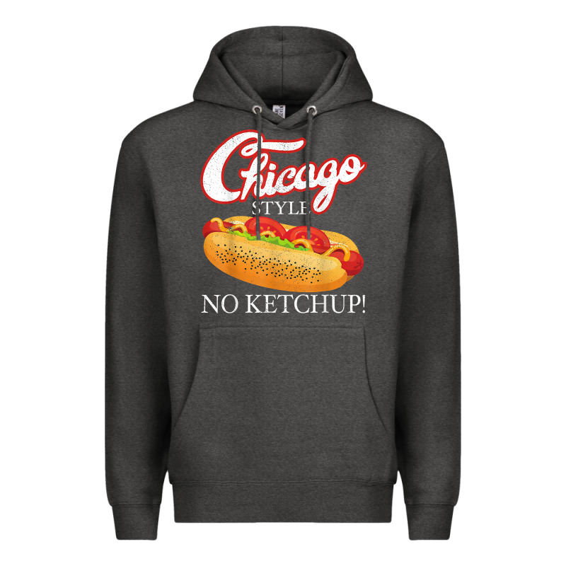 Chicago Hot Dog Summer Style 4th Of July No Ketchu Premium Hoodie by tuanDangUi | Teevron