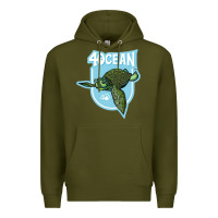 Army Green 4ocean 7 Premium Hoodie - tuanDangUi