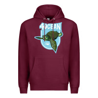 Burgundy 4ocean 7 Premium Hoodie - tuanDangUi