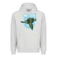 Dove Grey 4ocean 7 Premium Hoodie - tuanDangUi