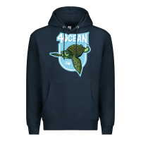 Navy 4ocean 7 Premium Hoodie - tuanDangUi