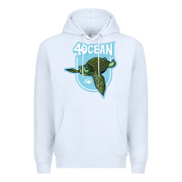 White 4ocean 7 Premium Hoodie - tuanDangUi