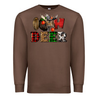 Chestnut oh deer christmas Premium Sweatshirt - LillyAllenDesigns