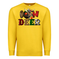Lemon oh deer christmas Premium Sweatshirt - LillyAllenDesigns