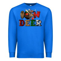 True Royal oh deer christmas Premium Sweatshirt - LillyAllenDesigns