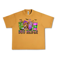 Peanut Butter Boo Heifer Coffee Cups with Halloween Urban Heavy Tee - texasbilliewilder