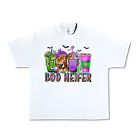 White Boo Heifer Coffee Cups with Halloween Urban Heavy Tee - texasbilliewilder