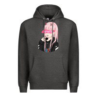 Charcoal Heather uwu Premium Hoodie - tuanDangUi