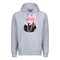 Heather Grey uwu Premium Hoodie - tuanDangUi