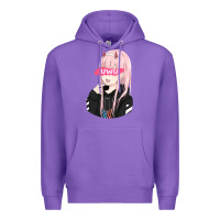 Purple uwu Premium Hoodie - tuanDangUi