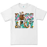 White Boss Lady Premium Tee - BundleAndBundleShop